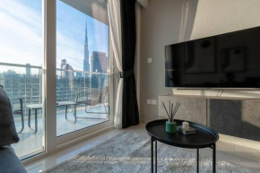 Sauna, Pool & Gym - 10 min from Burj Khalifa